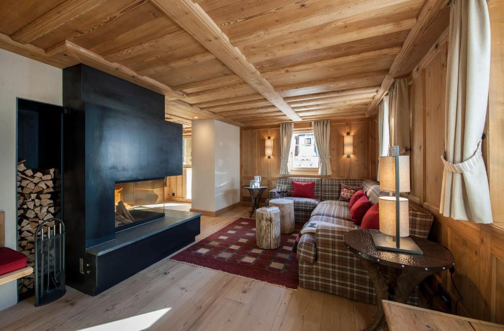 Chalet Berghof Sertig Clavadel Szoba fotó